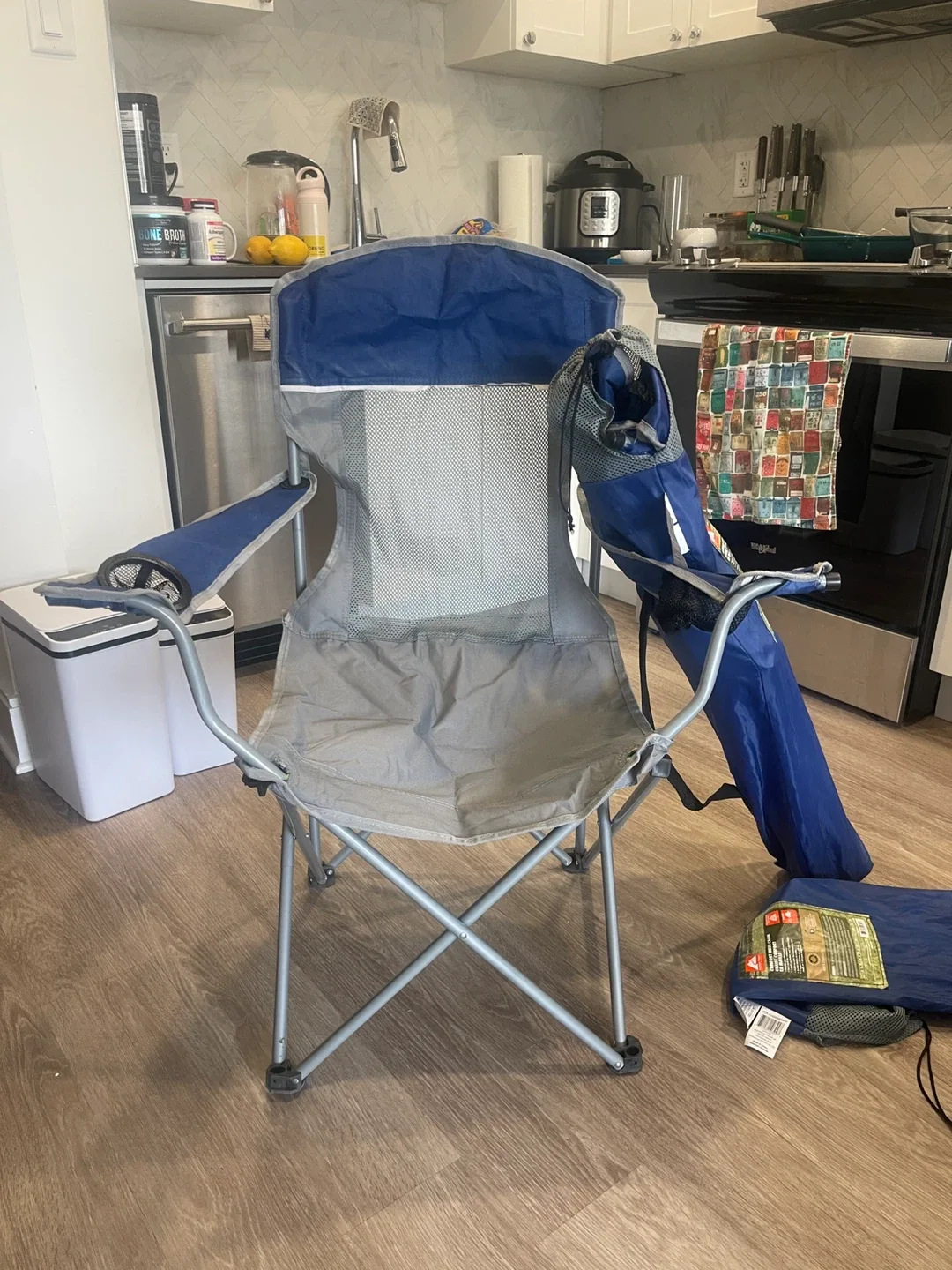 2 Camping Chairs with Carry Bag
