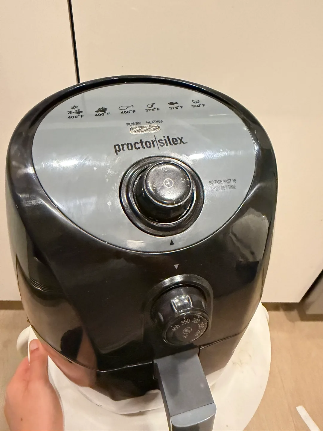 Proctor Silex Air Fryer 35055 - 2.2 QT, Black image indicator(3)