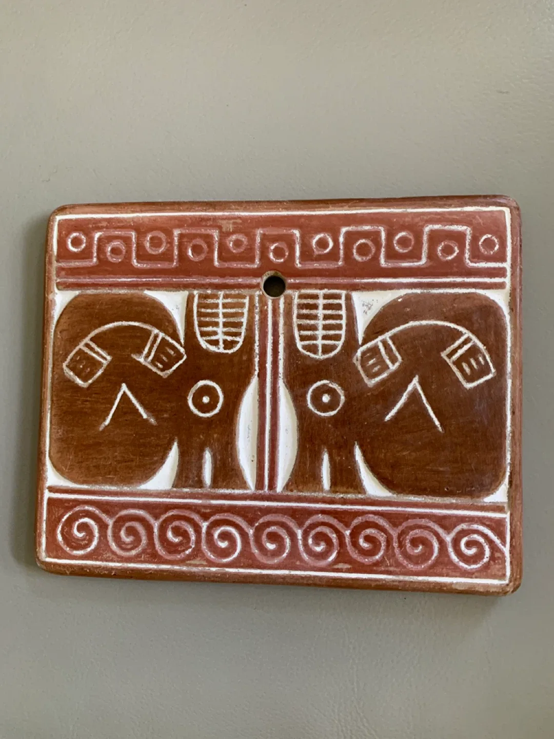 Set of 3 Vintage, Collectible, Hand Made Painted Wall Decors “ ! image indicator(4)