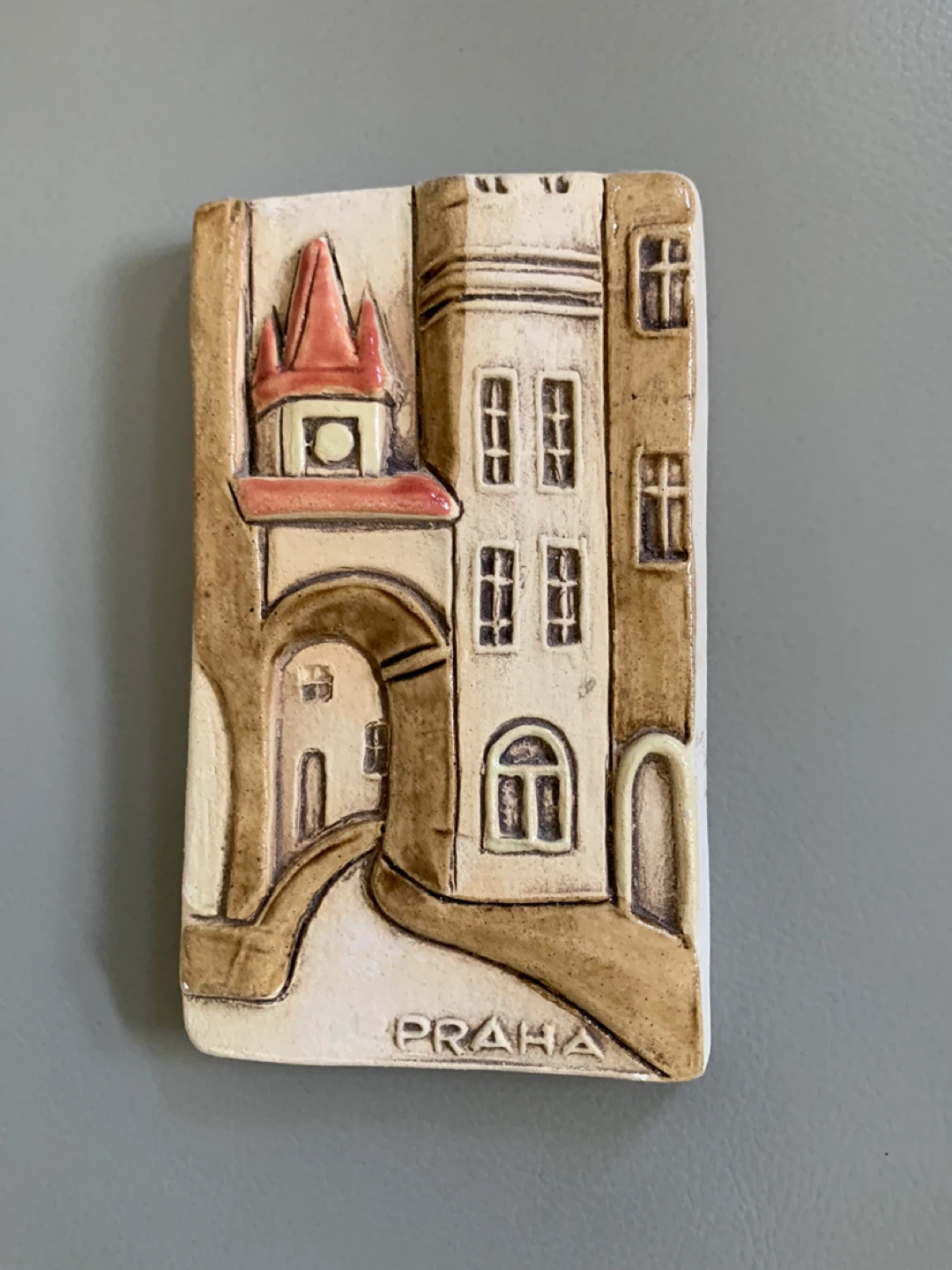 Set of 3 Vintage, Collectible, Hand Made Painted Wall Decors “ ! - photo 3