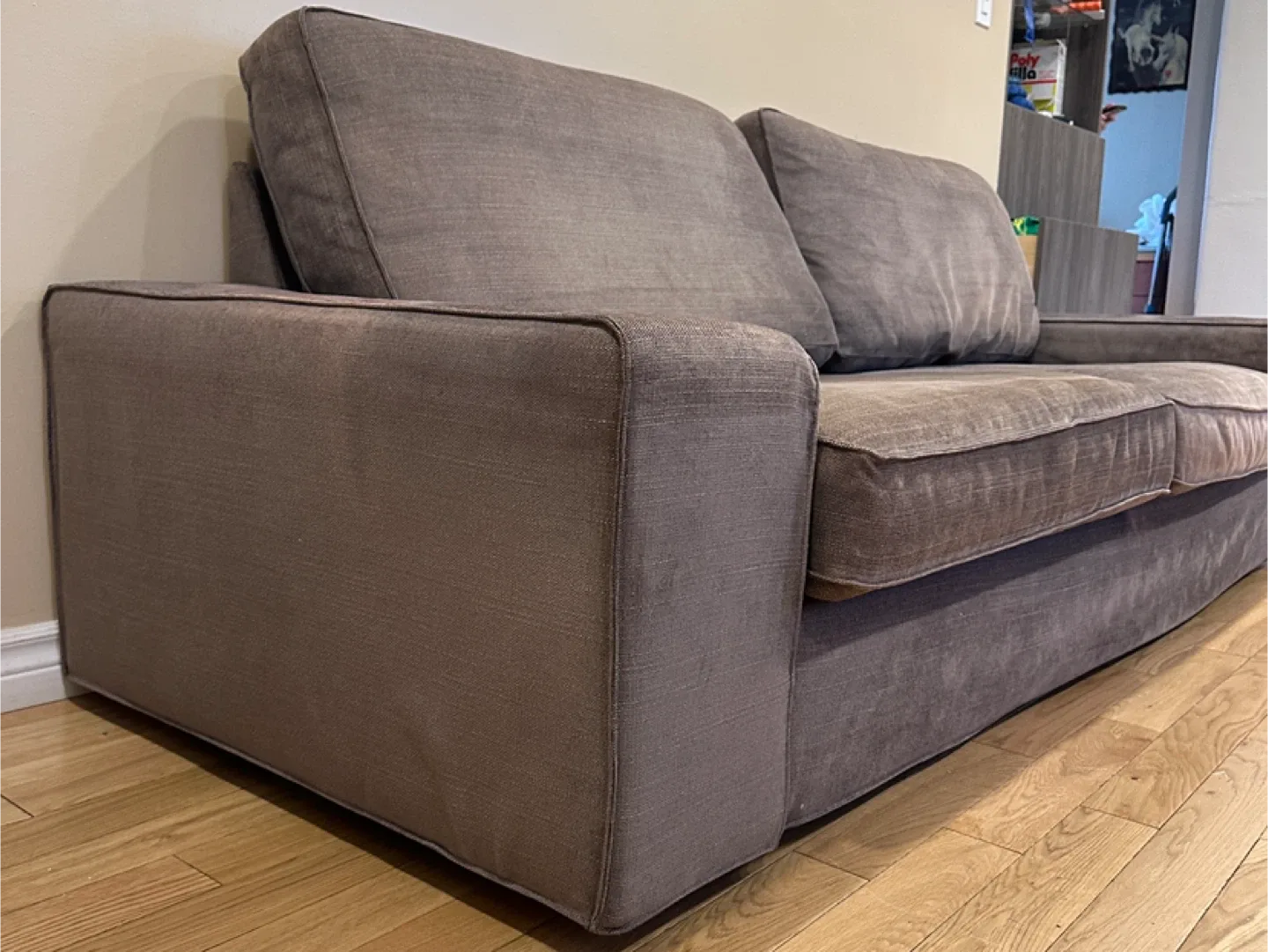 Grey IKEA Kivik Sofa (CAN DELIVER) image indicator(8)