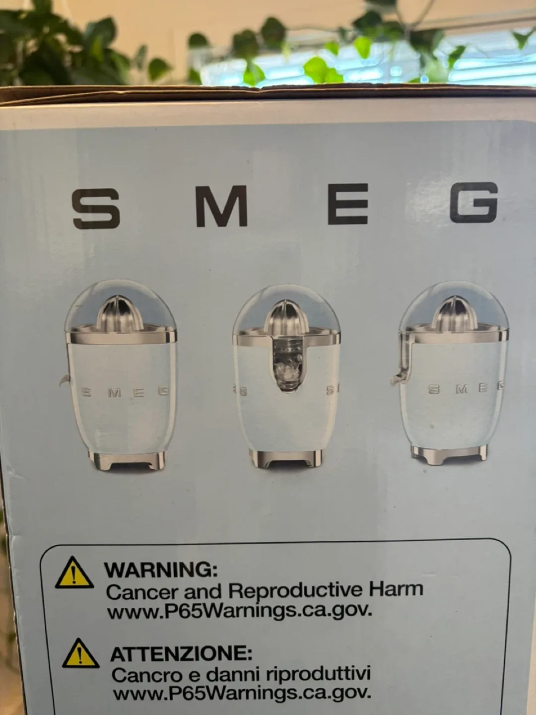 Smeg Citrus Juicer -  New! image indicator(3)
