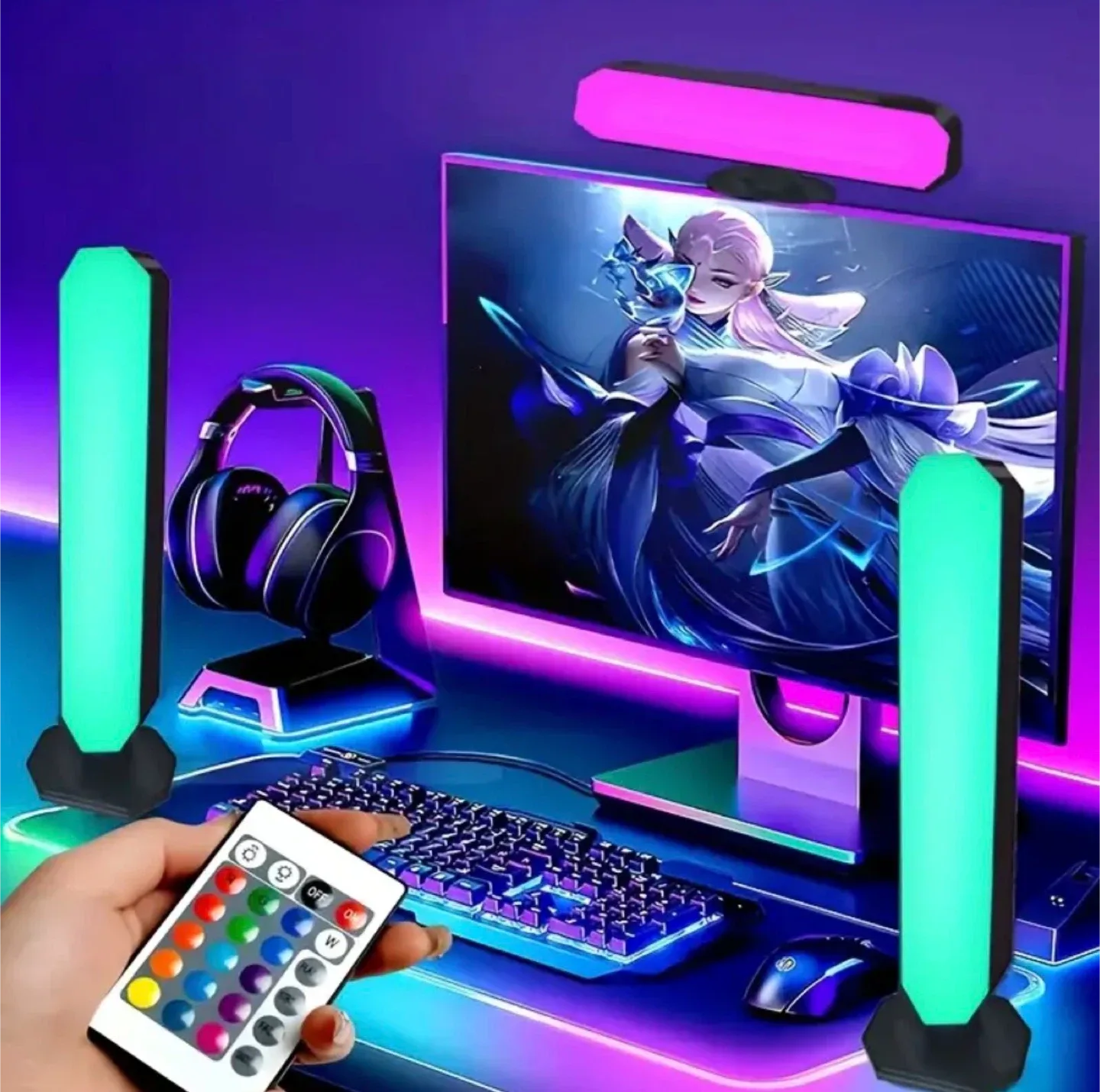 LED table lamps with Remote (BRAND NEW IN BOX)