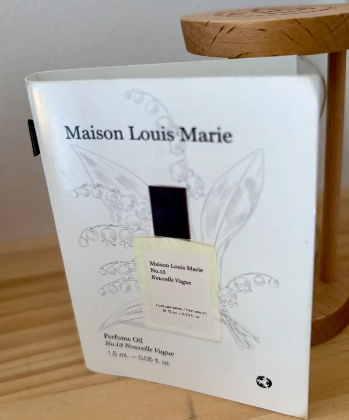 Maison  Louie Marie perfume oil no.13 sample !