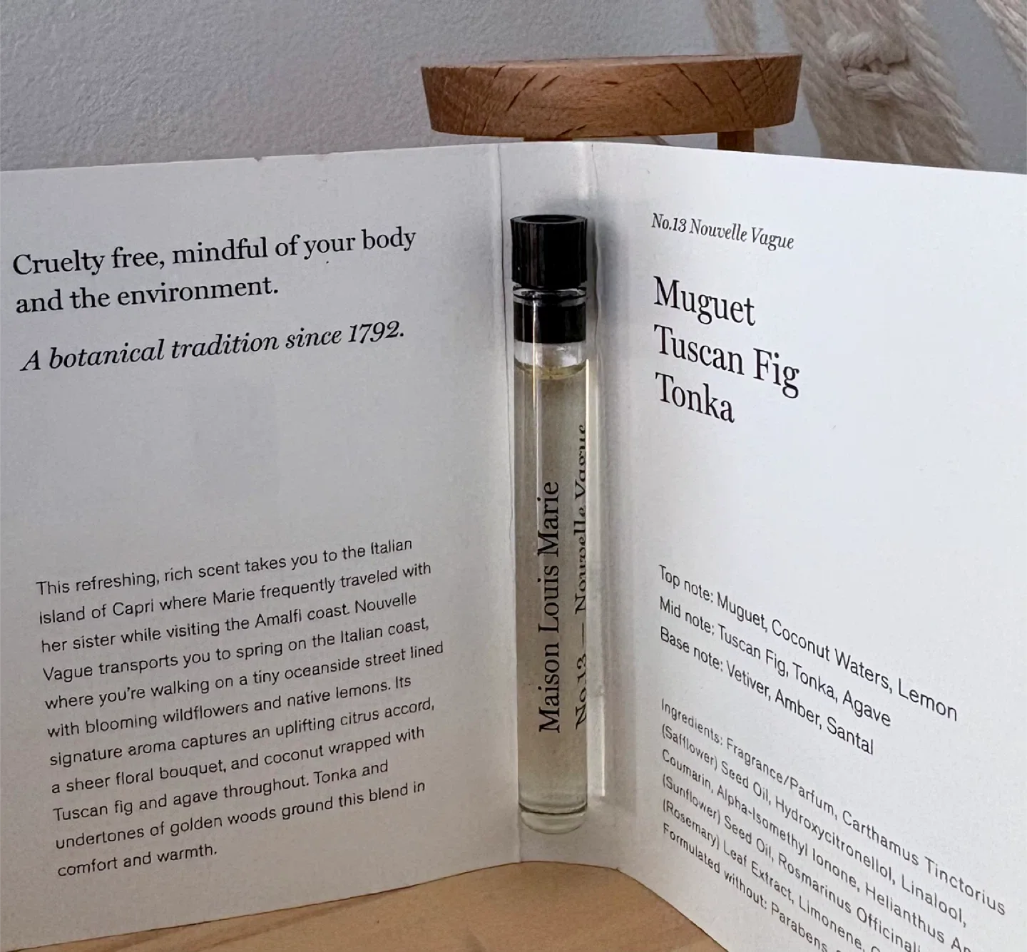 Maison  Louie Marie perfume oil no.13 sample ! image indicator(2)