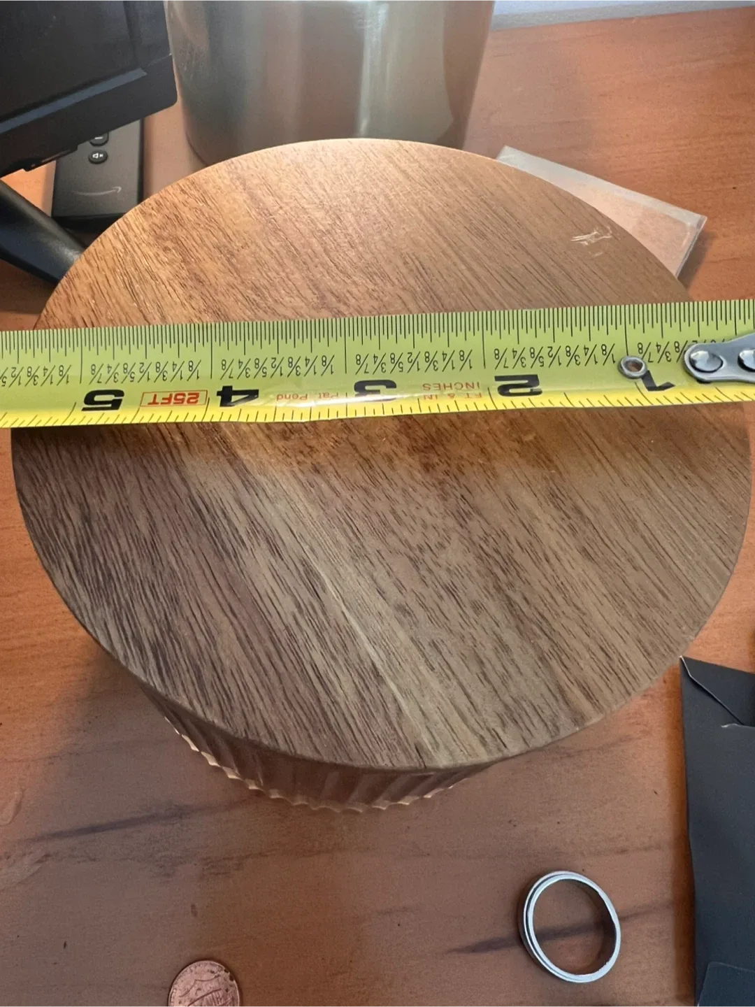 Wood & Glass Storage Jar with Lid image indicator(3)