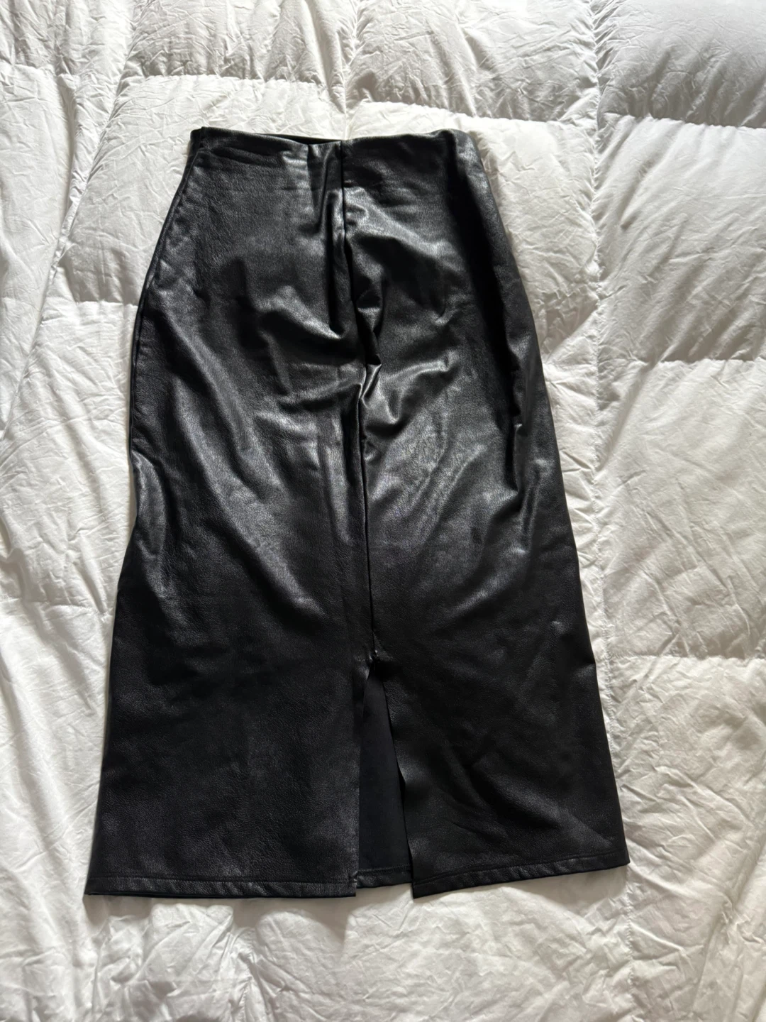 Commando Faux Leather Pencil Skirt - Size M - photo 4