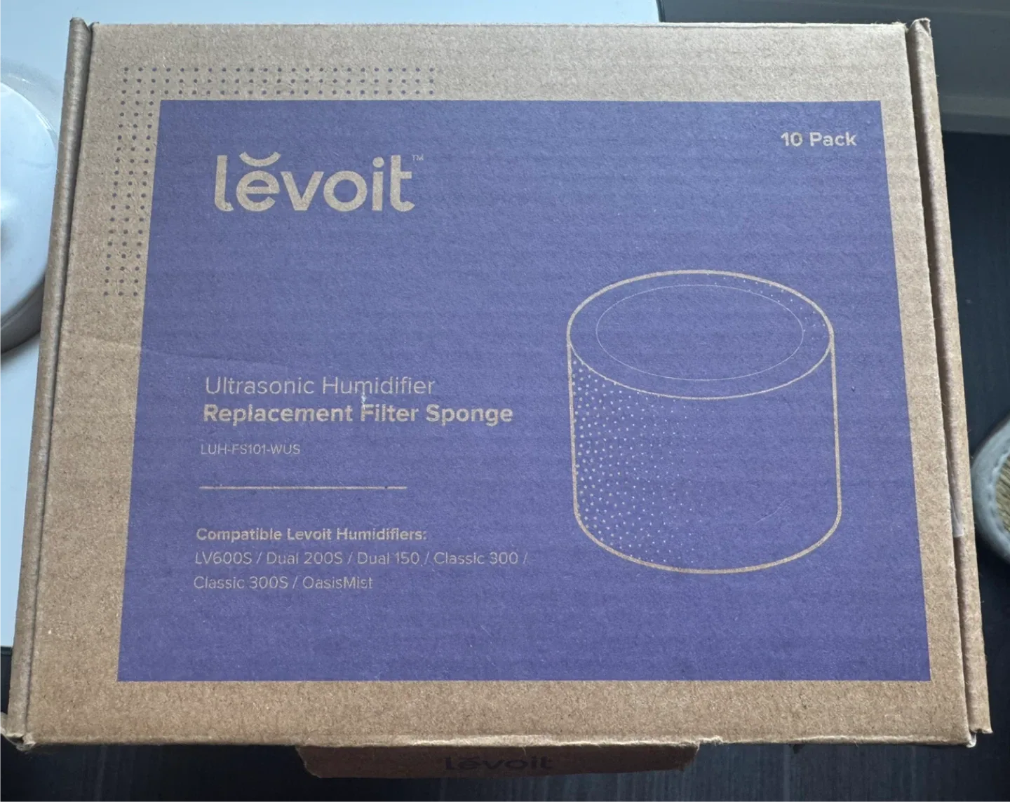 Levoit Ultrasonic Humidifier + Filter Sponges - deep cleaned image indicator(4)