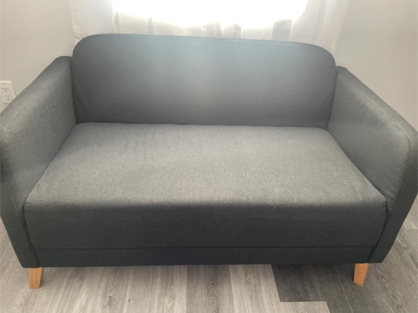 Grey Loveseat Sofa image indicator(2)