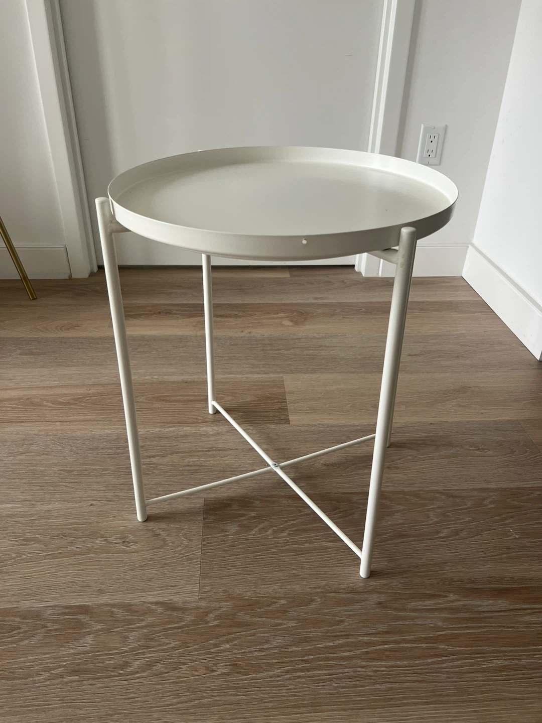 White side table