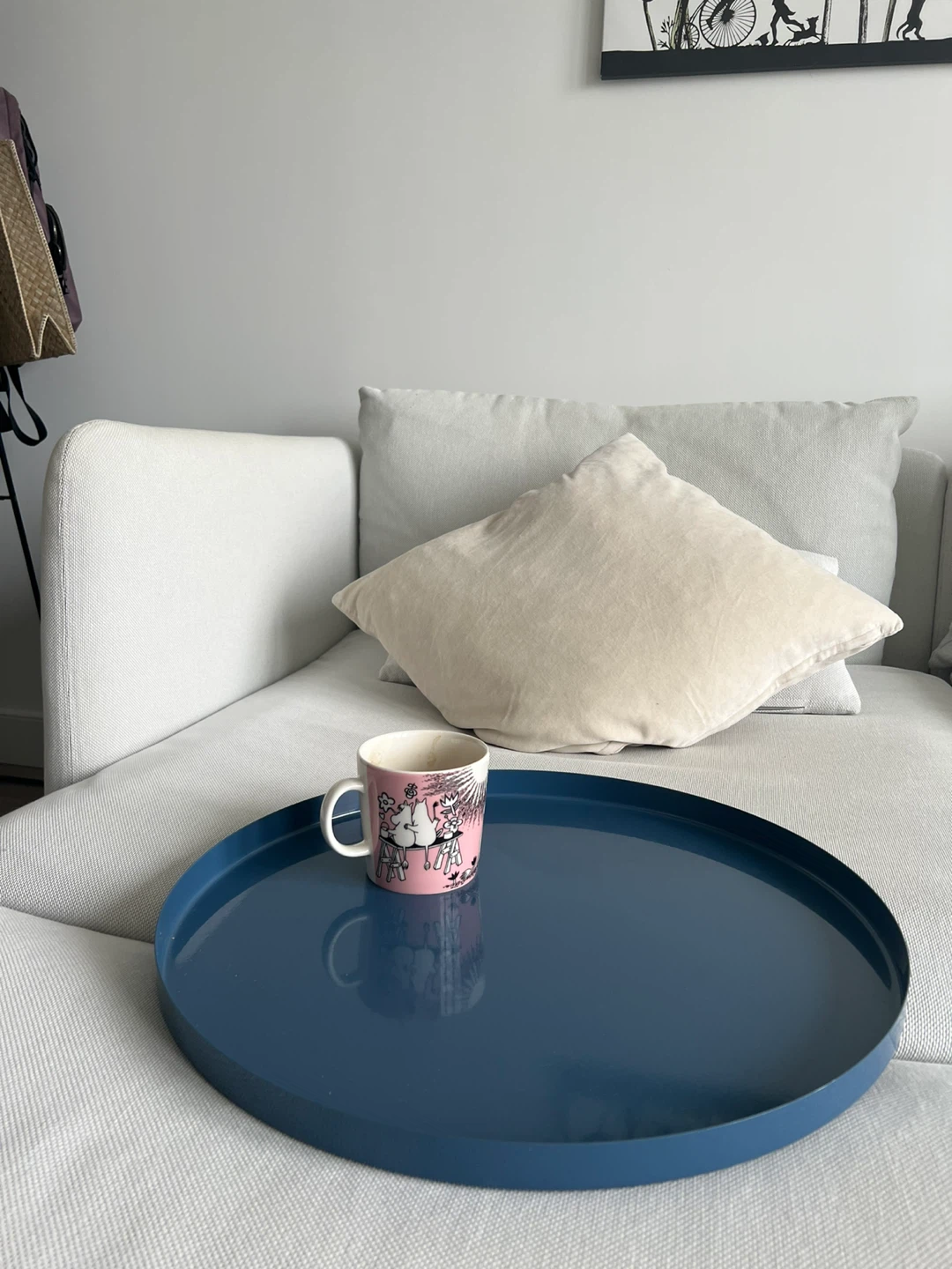 Blue side table - photo 3