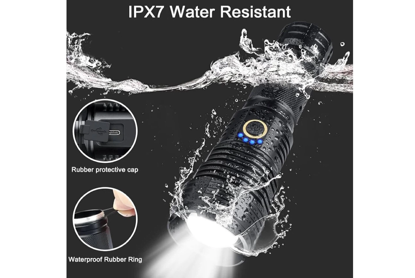 BRINYTE PT16 Tactical Flashlight - New in Box - photo 4