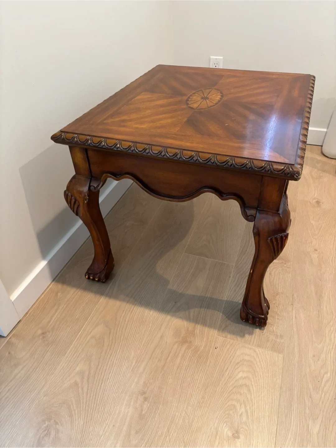Vintage Style Wooden Coffee Table