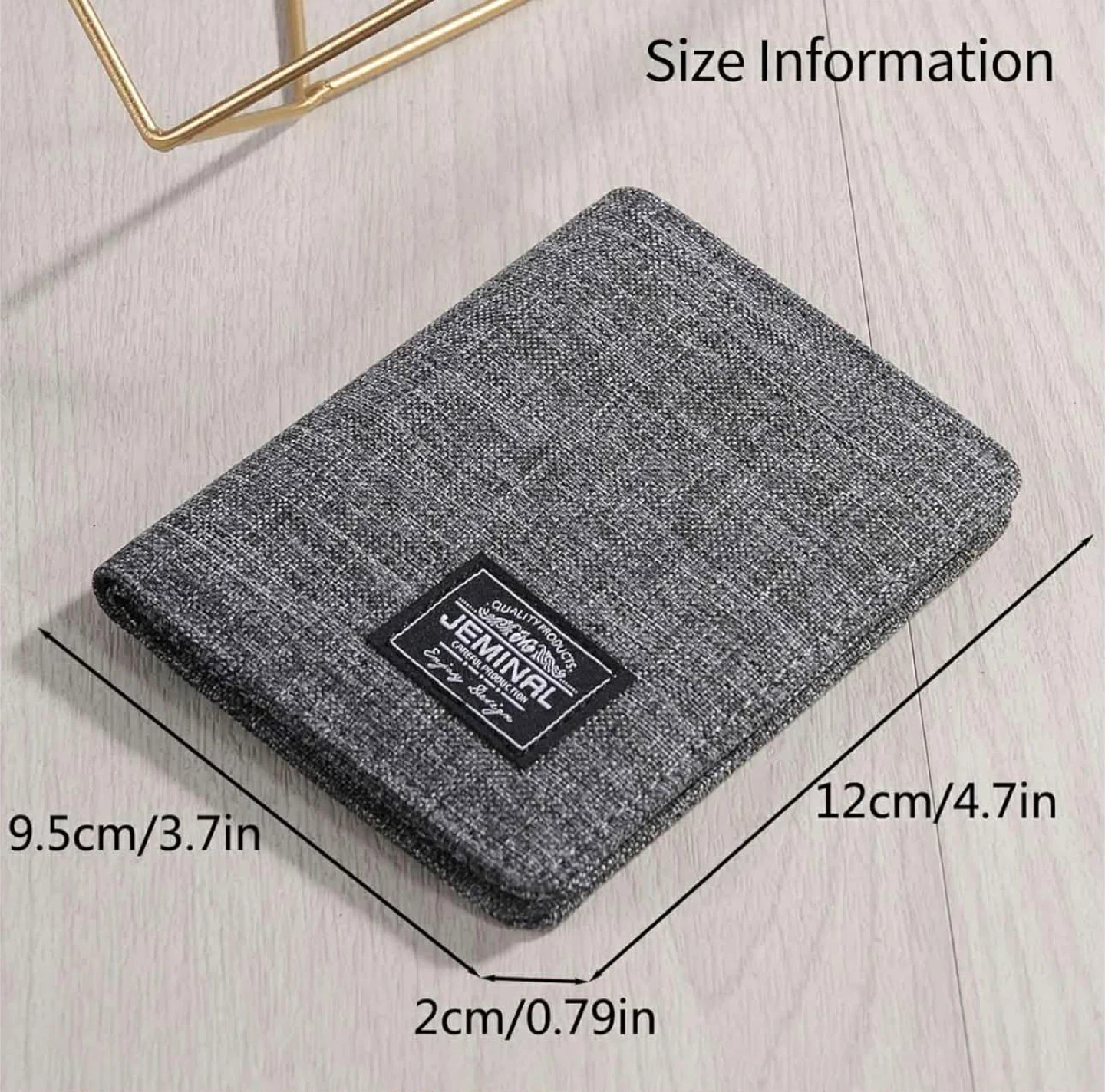 Jeminal Grey Wallet - Like New! - photo 3