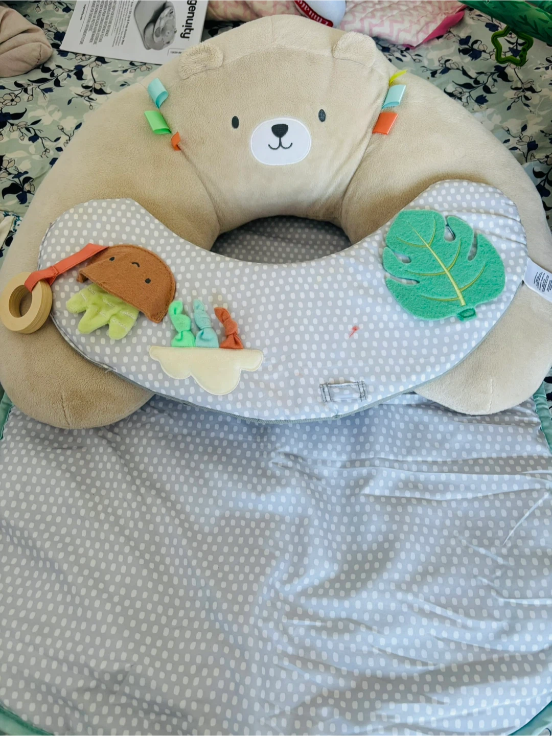 Ingenuity Cozy Prop 4-in-1 Sit Up Activity Mat - photo 2