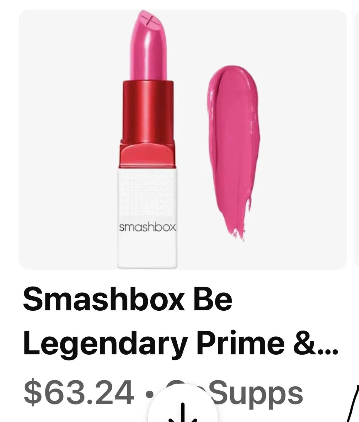 New Smashbox Be Legendary Prime & Plush Lipstick - Poolside image indicator(5)