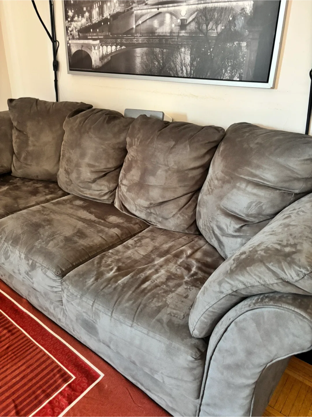 Comfortable Grey Sofa image indicator(2)