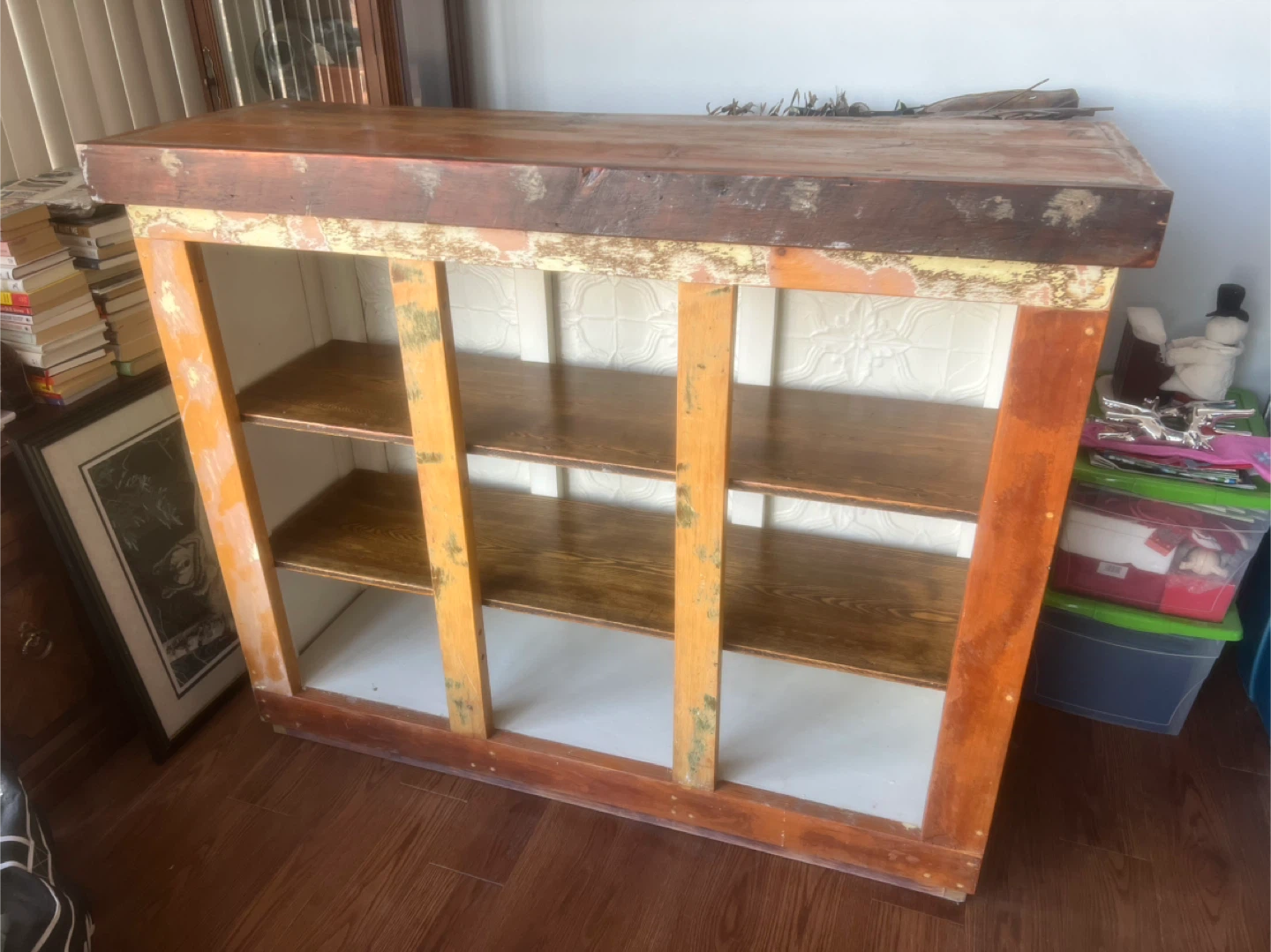 Wooden Shelving Unit - photo 2