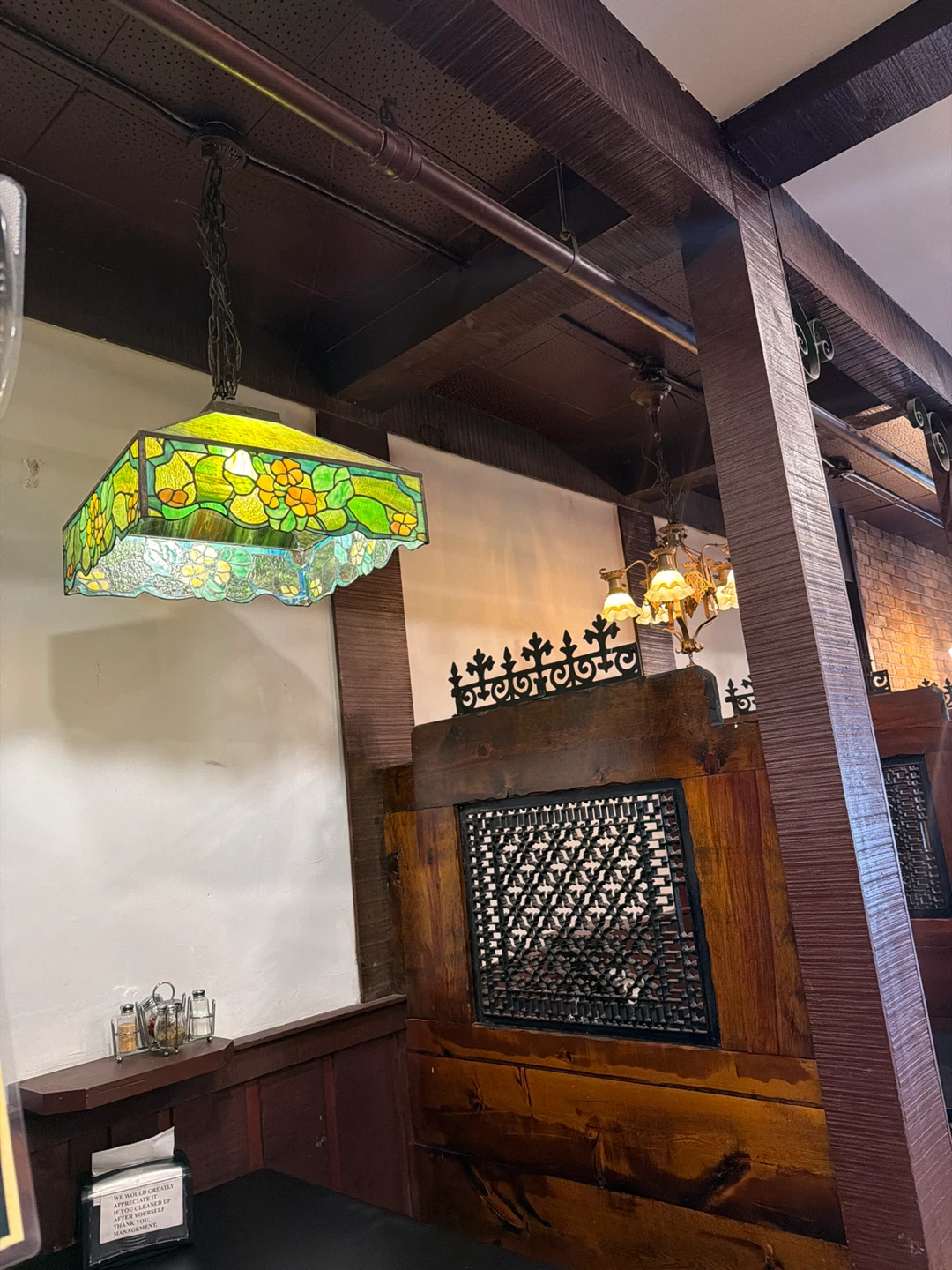 Antique light fixture