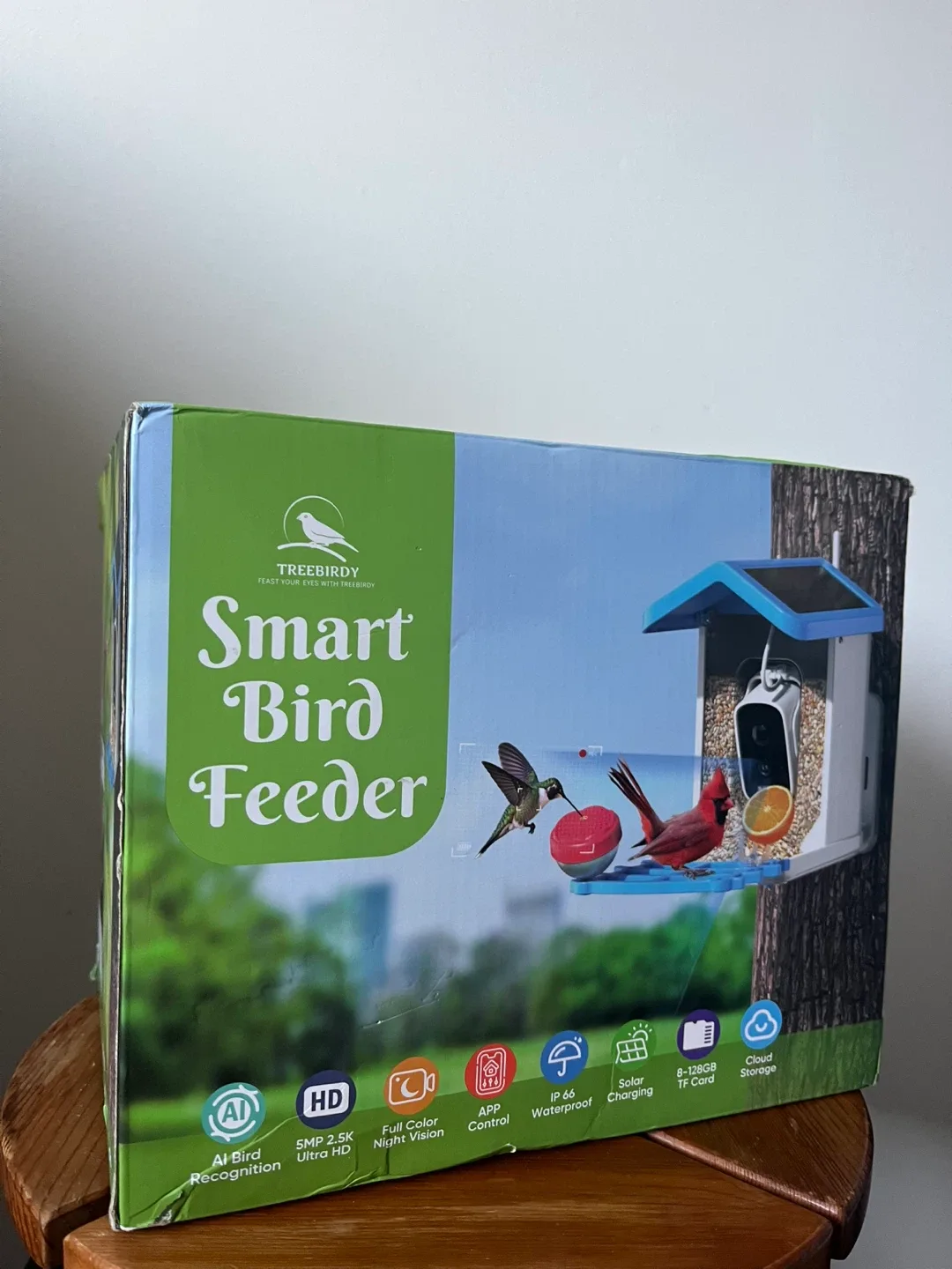 Treebirby Smart Bird Feeder - New in Box! thumbnail