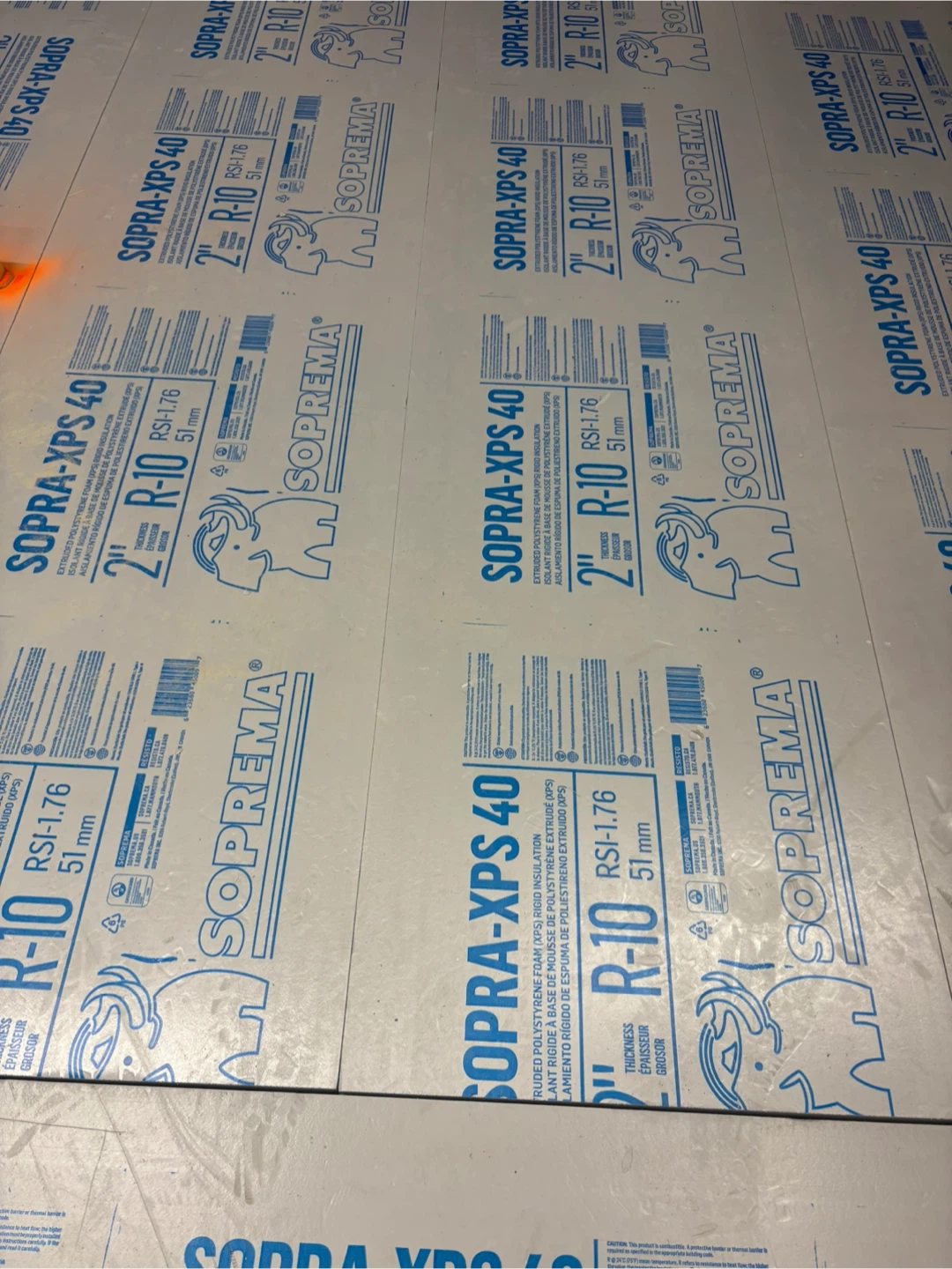 SOPREMA SOPRA-XPS 40 Insulation Boards 2' x 8' (12 Pcs) - photo 3