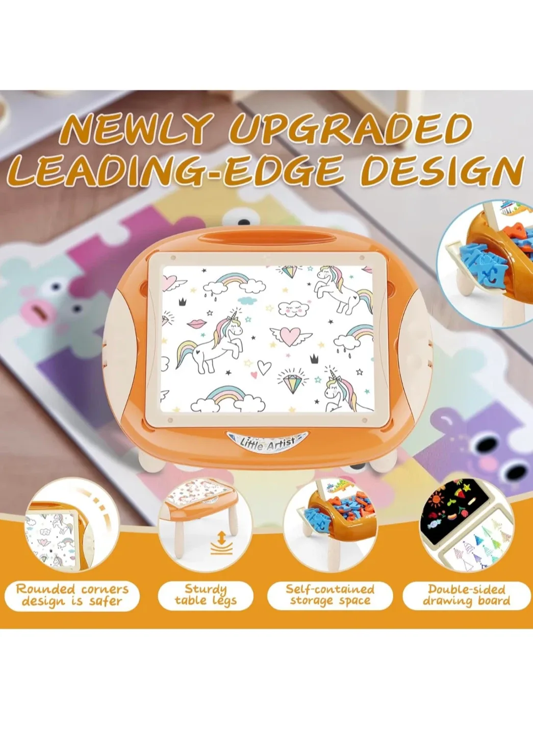 Toddler Toys Board - Drawing & Learning Table image indicator(6)