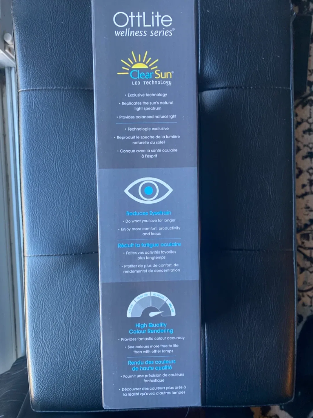 OttLite Charge Up LED Lamp w/ Wireless Charging - NEW image indicator(3)