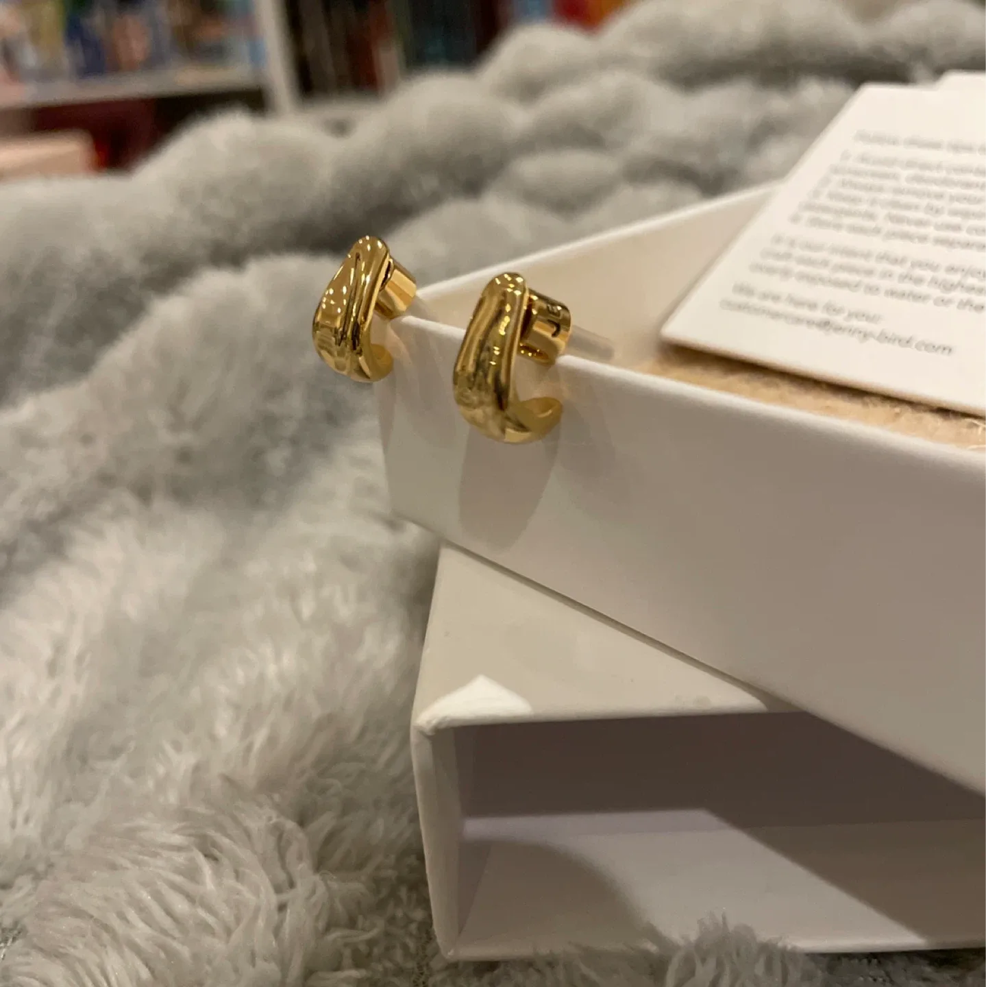 New Jenny Bird Gold Earrings image indicator(5)