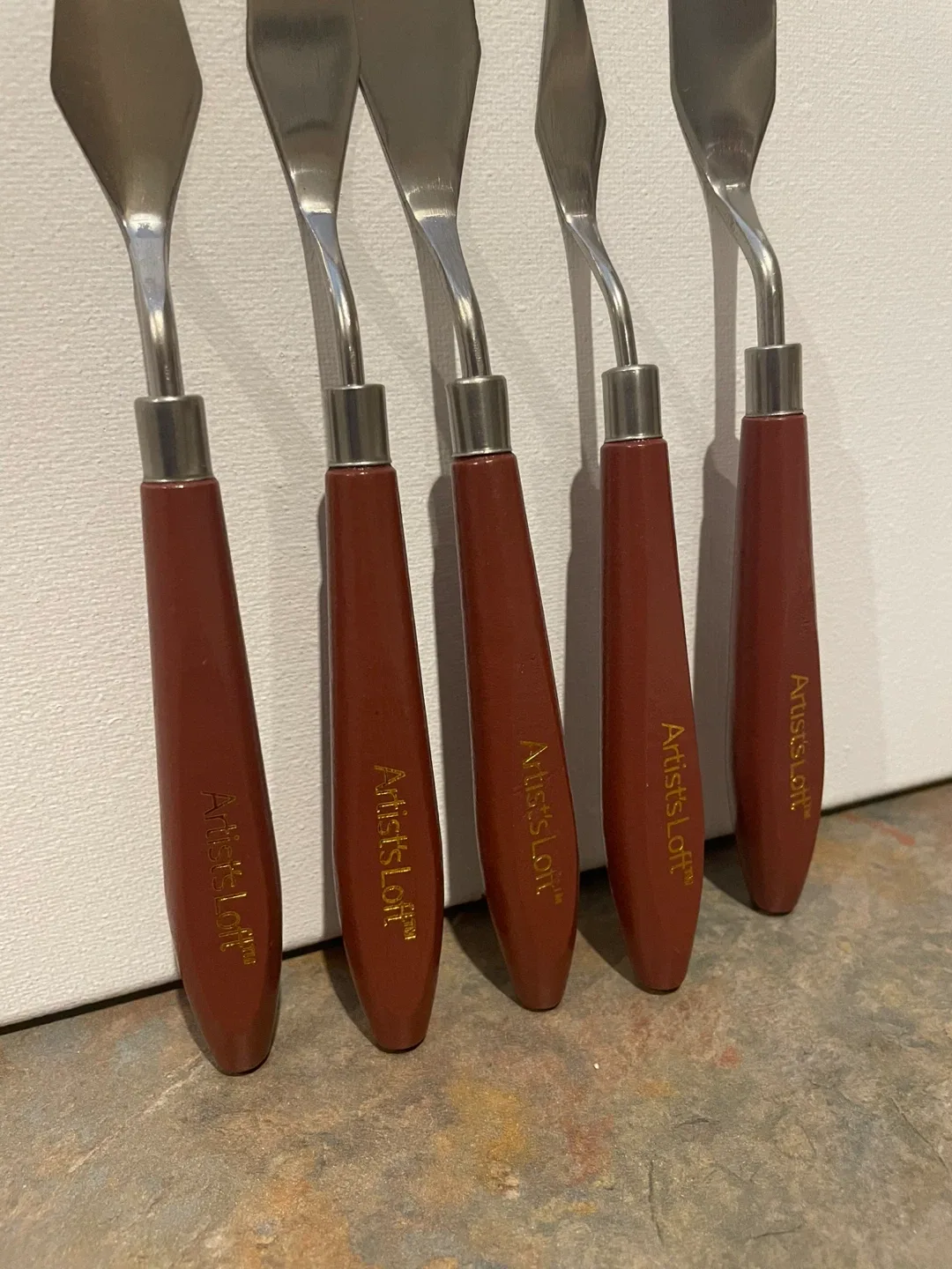 Metal Palette Knife Set by Artist's Loft Brand New, never used image indicator(2)