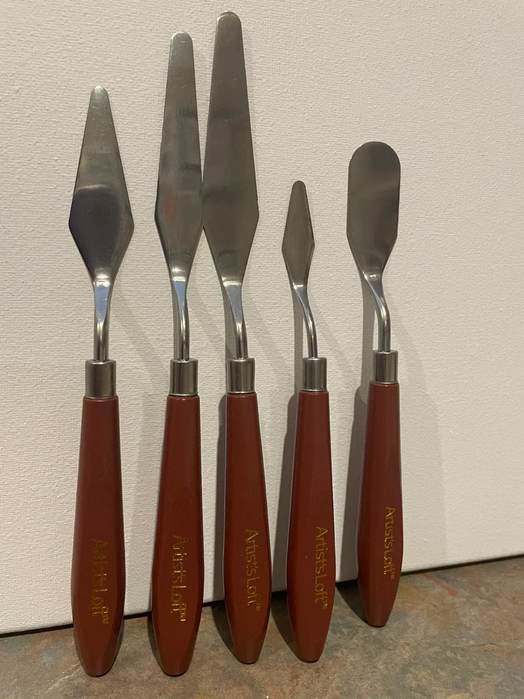 Metal Palette Knife Set by Artist's Loft Brand New, never used image indicator(3)