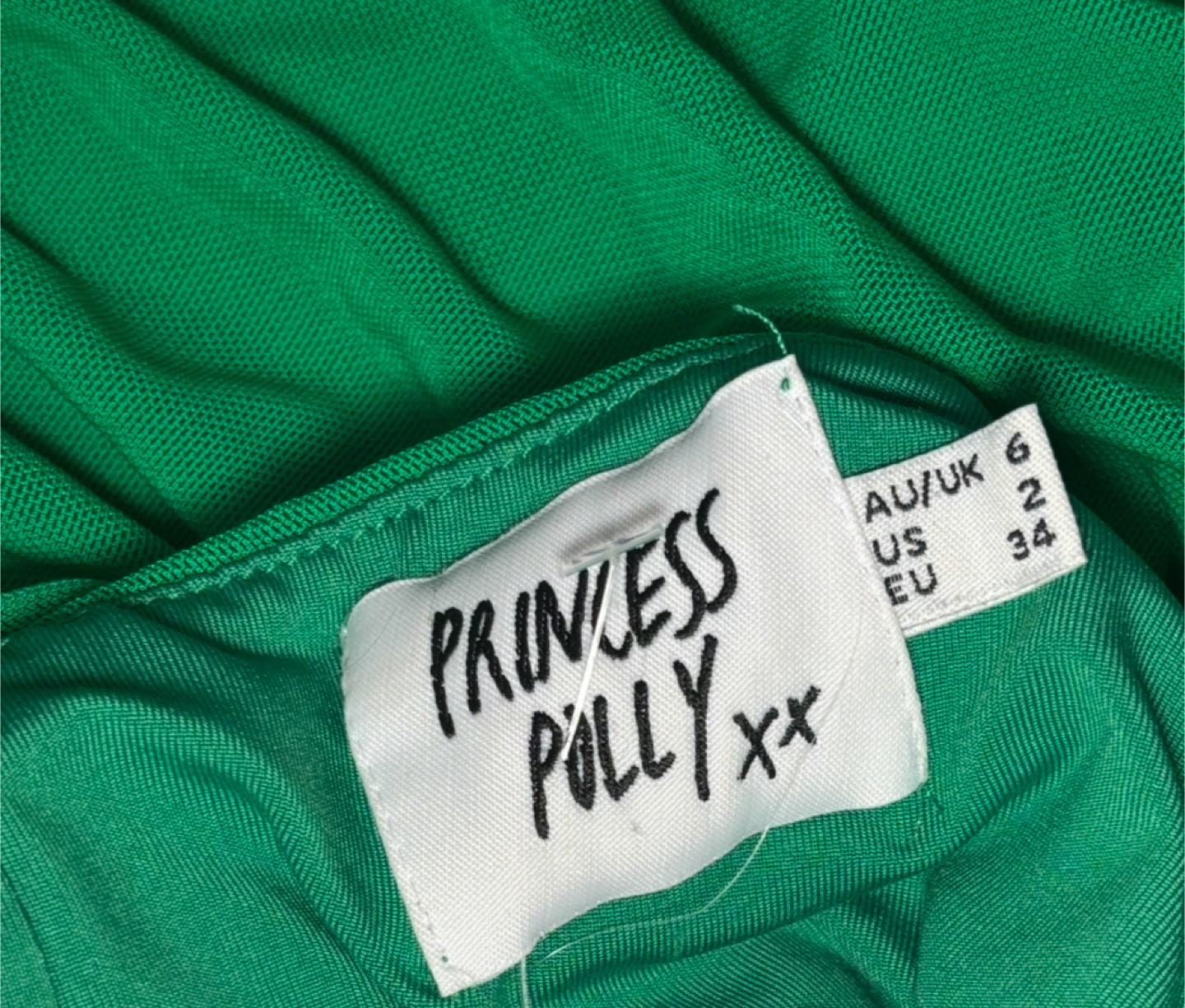 Princess Polly Green Mini Dress US 2 - photo 5