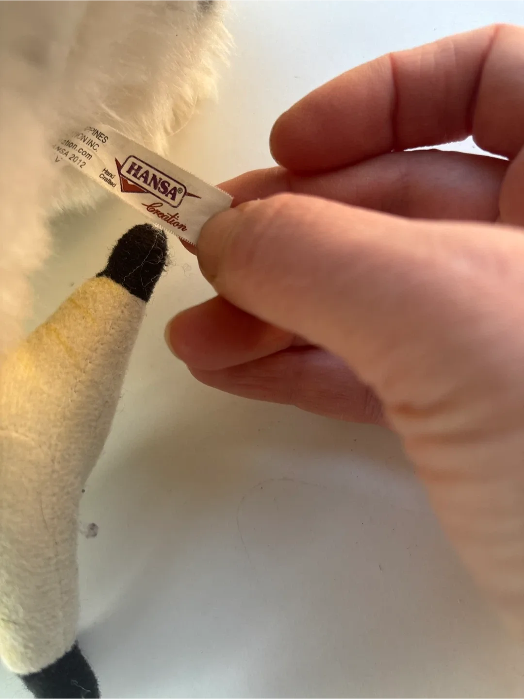 Hansa Snowy Owl Plush image indicator(3)