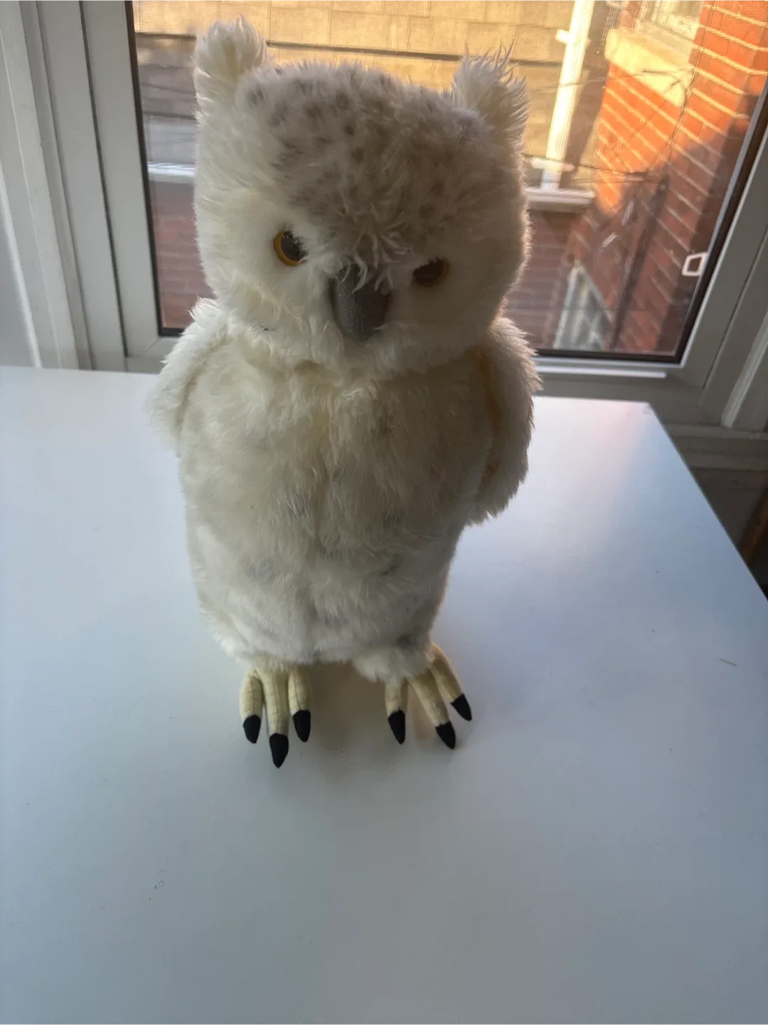Hansa Snowy Owl Plush