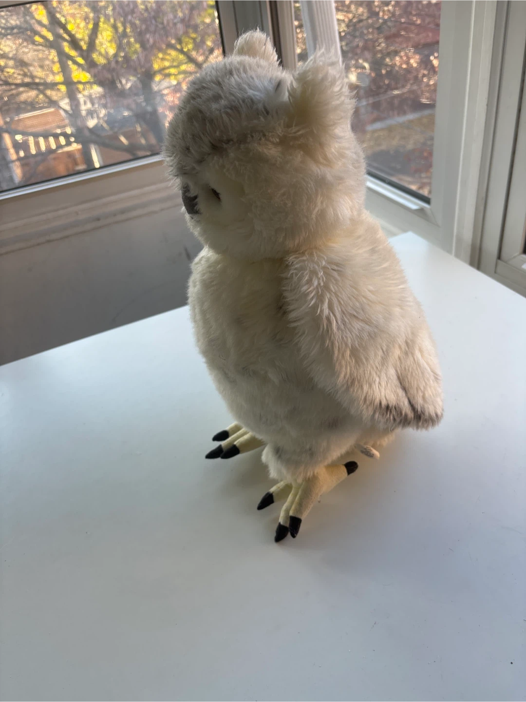 Hansa Snowy Owl Plush - photo 2