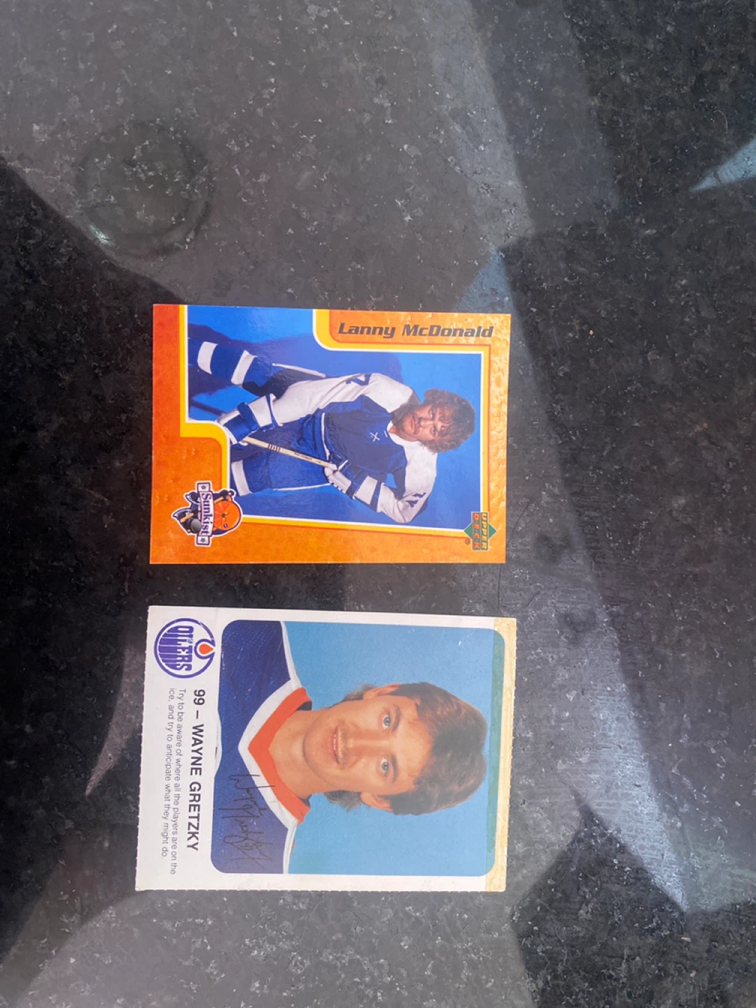Wayne Gretzky & Lanny McDonald Hockey Cards - photo 2