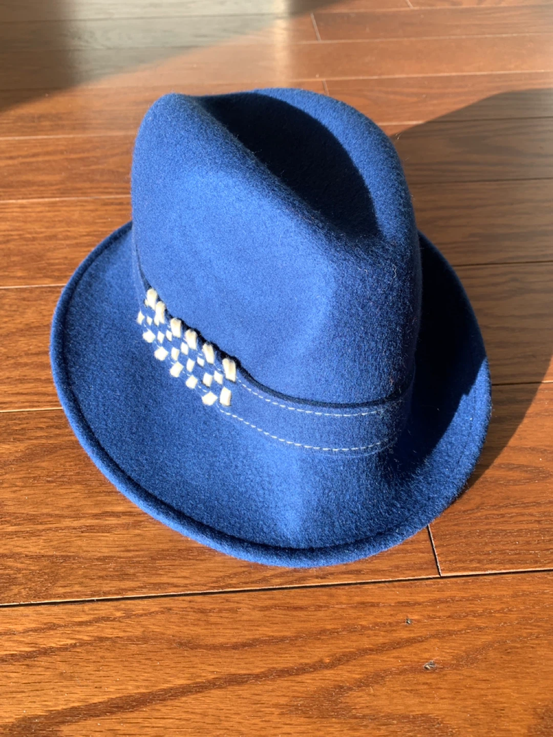 Blue Fedora Hat