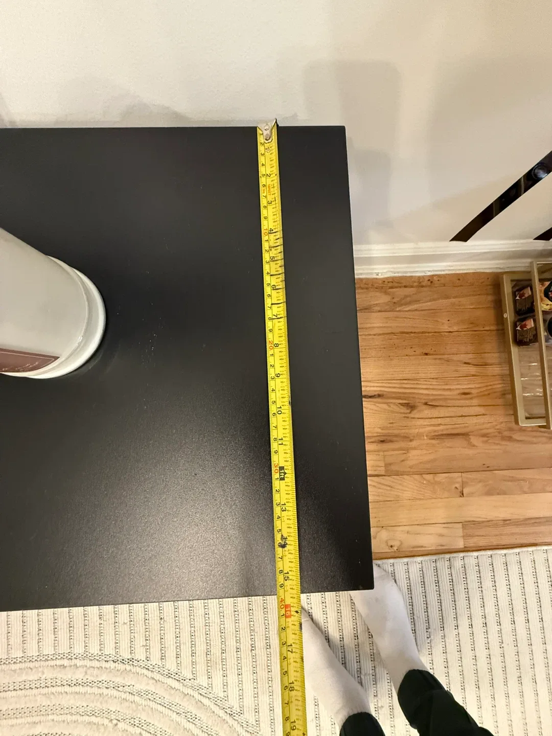 Black TV Stand Entertainment Unit image indicator(3)