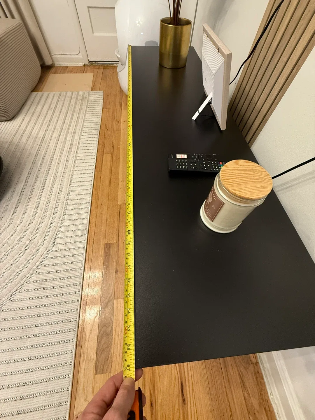 Black TV Stand Entertainment Unit image indicator(2)