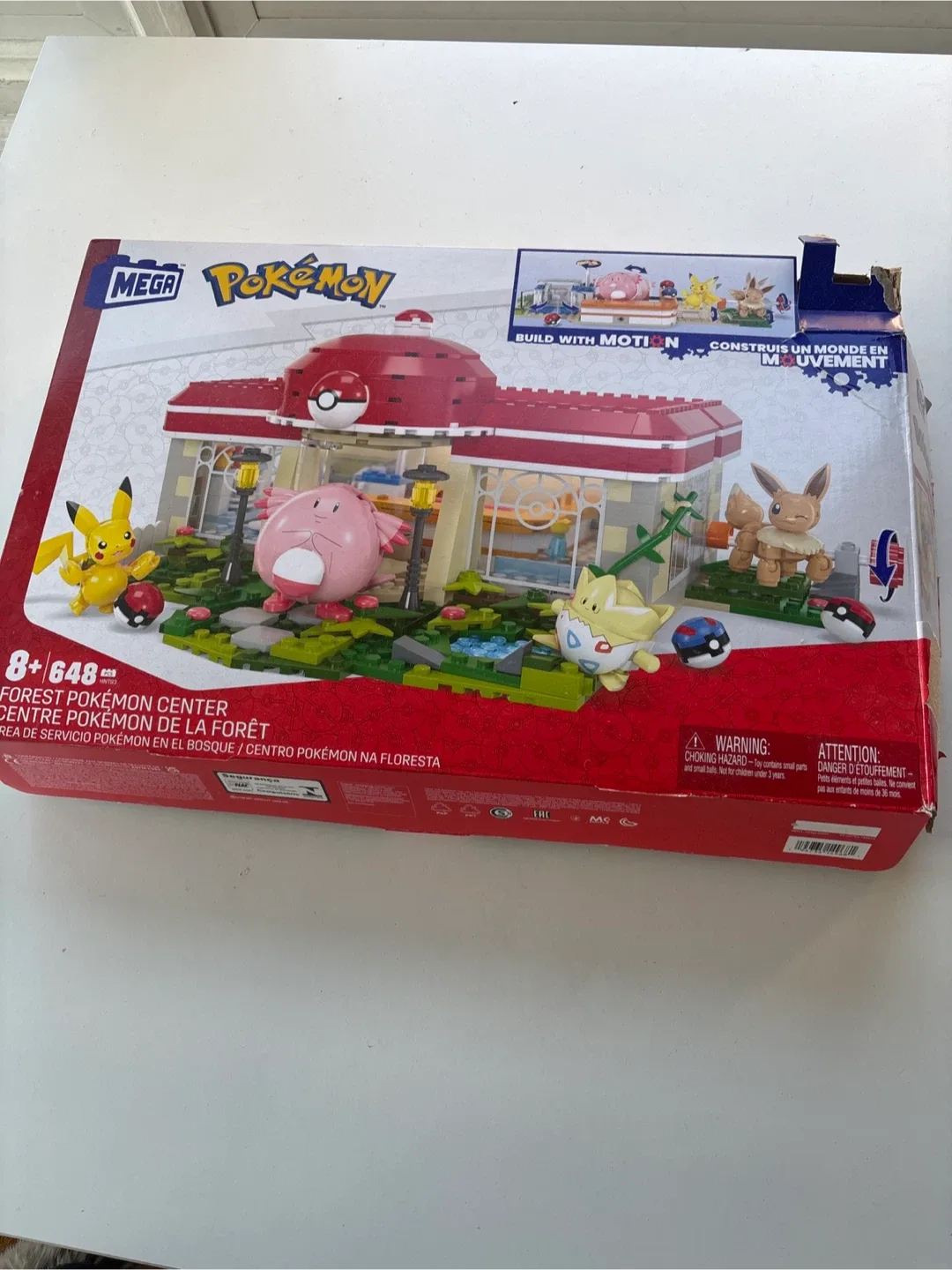 Mega Pokémon Forest Pokémon Center Building Set