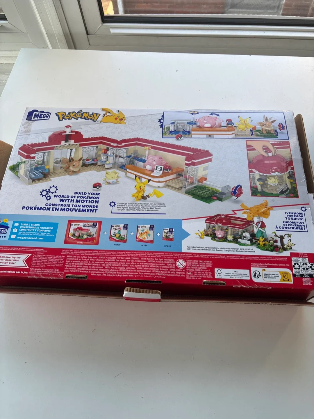 Mega Pokémon Forest Pokémon Center Building Set image indicator(2)