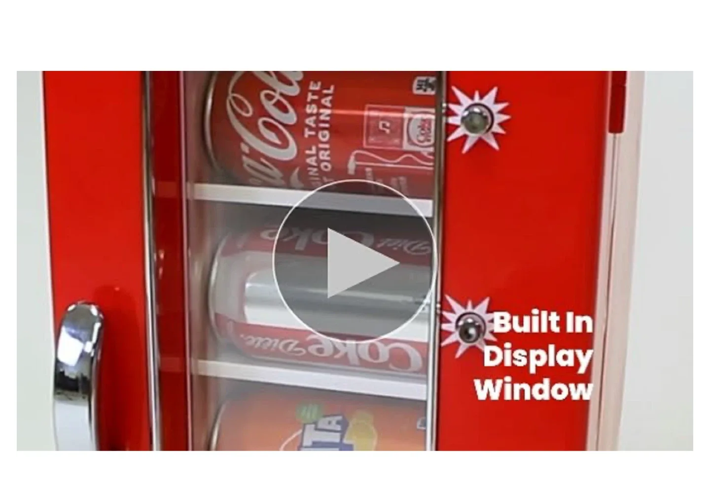 Mini Coca-Cola Vending Cooler image indicator(3)