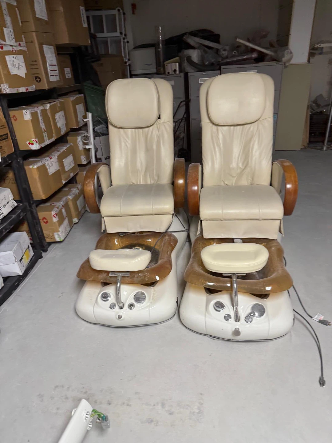 Pair of Pedicure Chairs