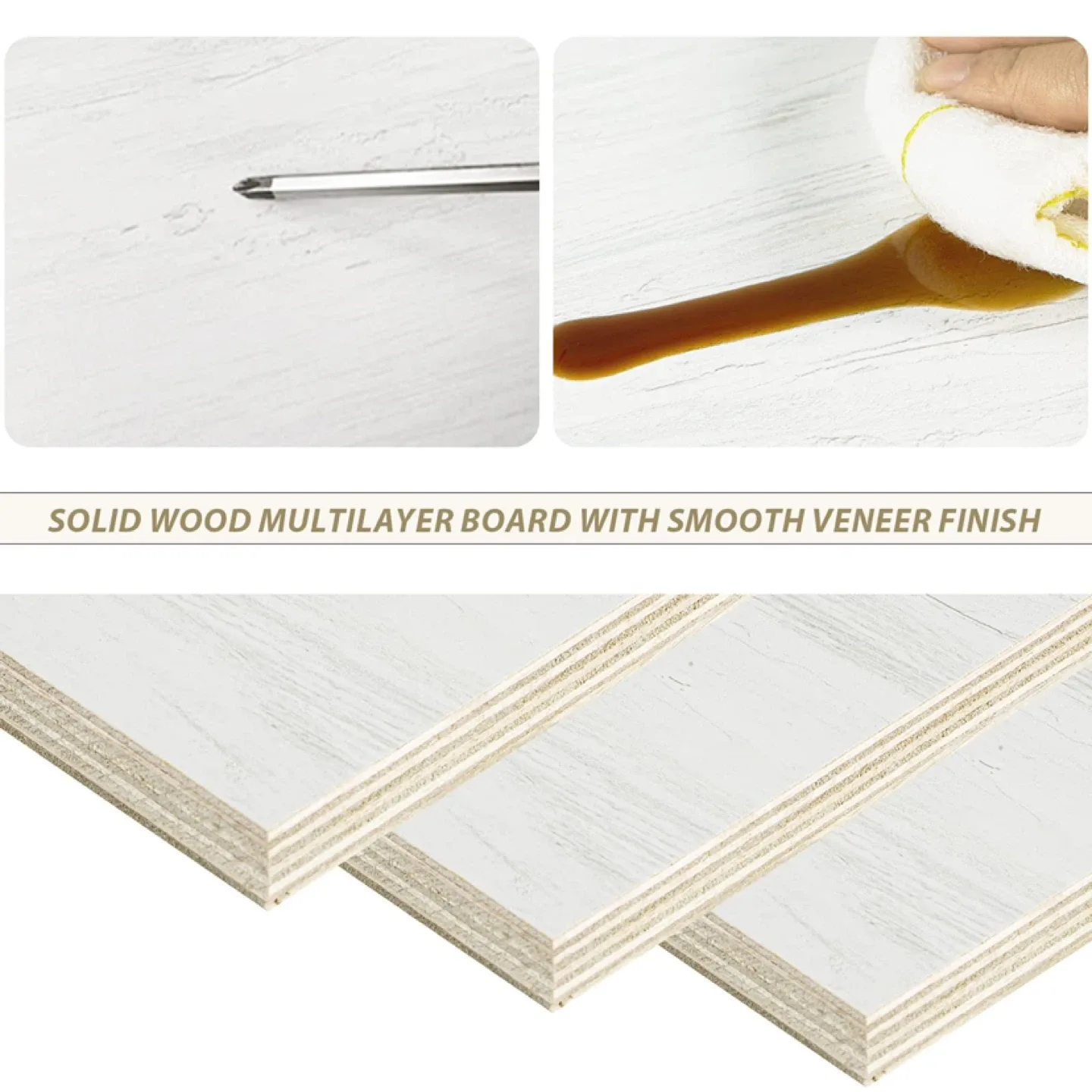 Floating TV Unit, 55'' Wall Mounted TV Cabinet image indicator(6)