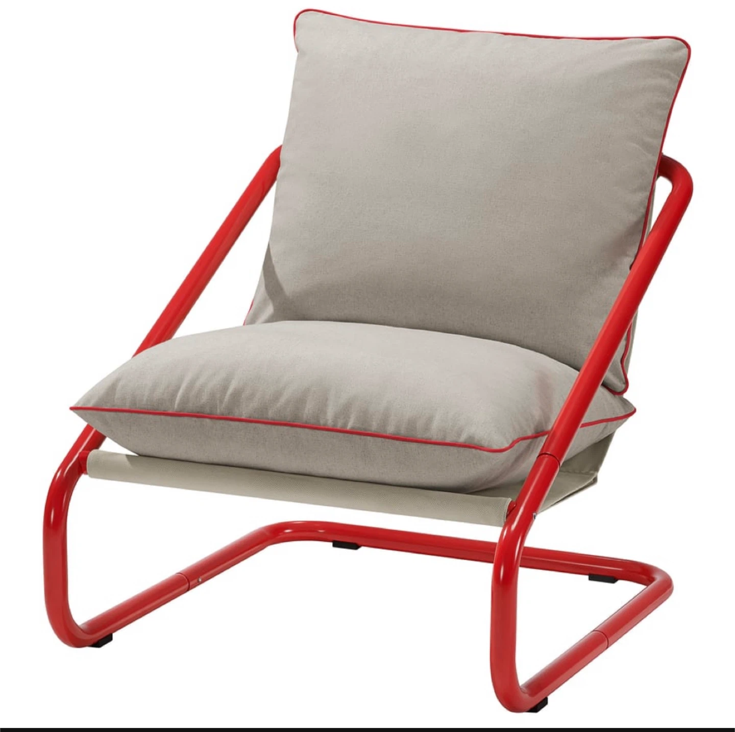 IKEA PS 2017 Lounge Chair - Red Frame - 3 Pcs Left