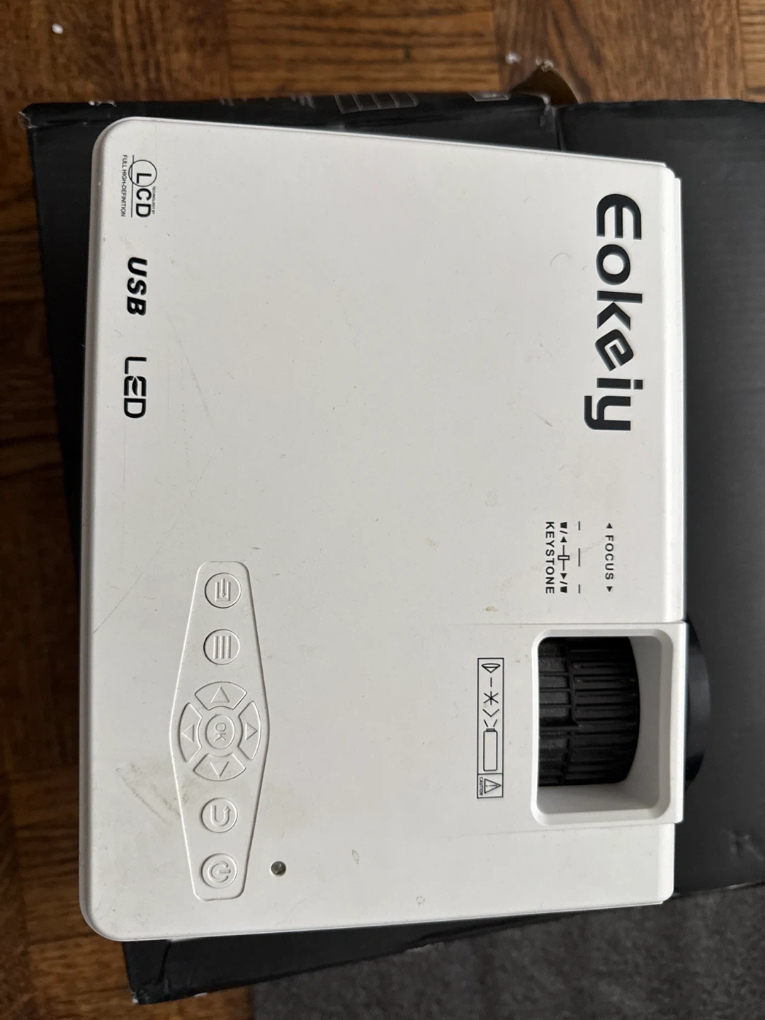 Eokeiy LCD USB LED Projector
