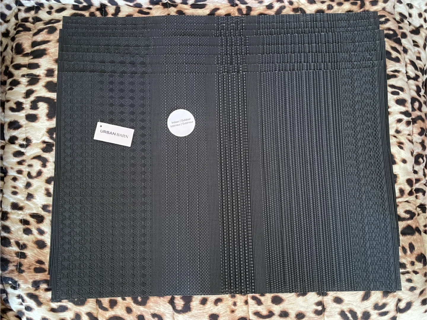 NEW Urban Barn Indoor/Outdoor Placemats - Set of 8