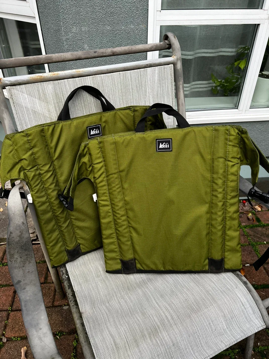 REI Co-op Pack Seats (set of 2, green)