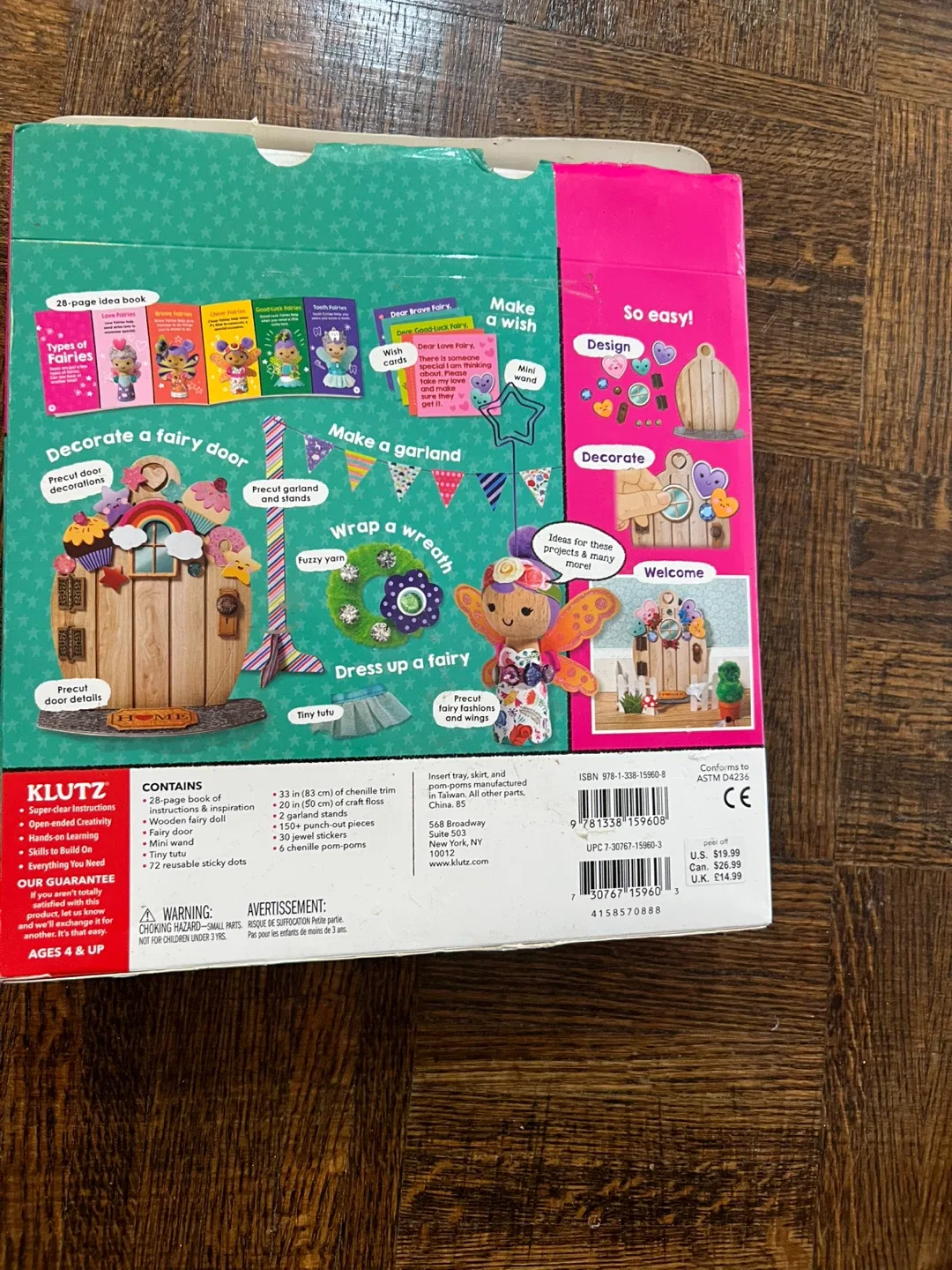 Klutz Jr. Book & Craft Kit - Fairy Door image indicator(2)