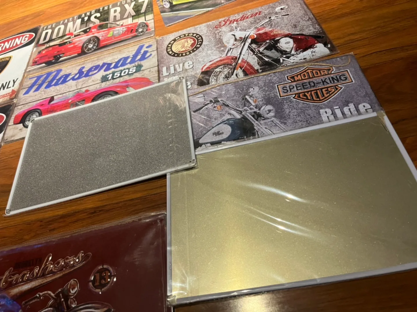 Metal sign ( 8x12 inches ) image indicator(9)