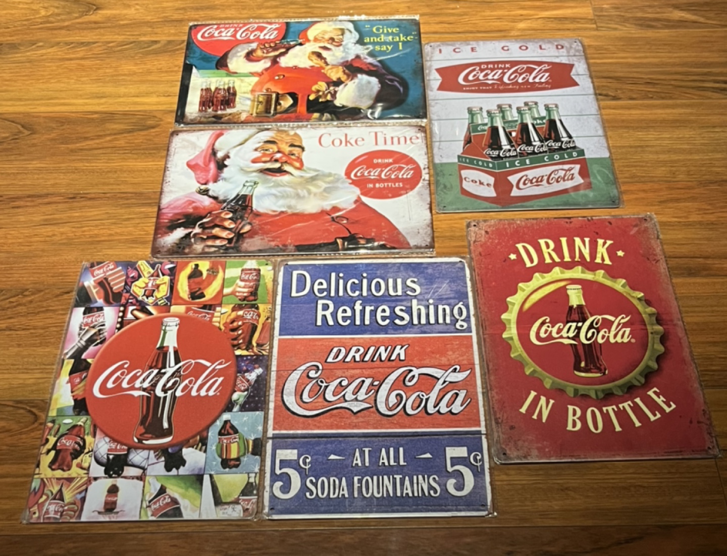 Metal sign ( 8x12 inches )